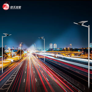 LiFePO-lámpara Solar para exteriores, farola de luz Led con batería de litio IP65, resistente al agua, de fundición a presión de aluminio, dividida, Comercial - Product Image 4