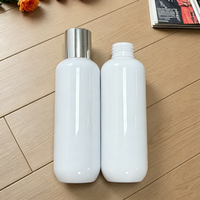 Bouteille de lotion personnalisée en plastique PET de 150 ml avec pompe, bouchon à vis, joint d'étanchéité, pour application de savon liquide, crème cosmétique, impression sérigraphique
