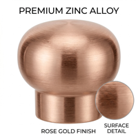 Bouchons de flacons de parfum personnalisés en acier inoxydable finition mate/satinée, design géométrique, usinage CNC, électroérosion à fil, brochage pour