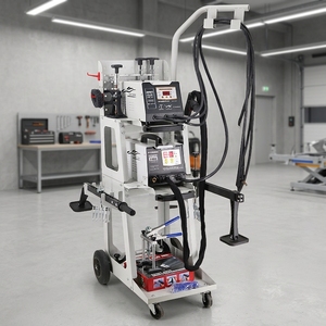 FUNISI F90E+6100 <span class=keywords><strong>Prix</strong></span> Usine Professionnel Machine de Réparation de Carrosserie Automobile en Aluminium et Acier, Extracteur de Bosses et Soudeuse par Points - Product Image 1