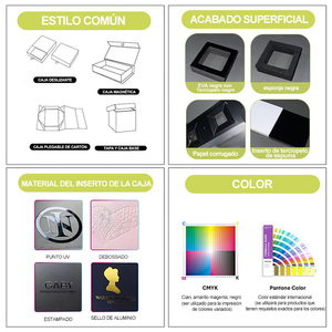 Caja de Papel de Lujo Especial - Embalaje Personalizado para Champú, Cosméticos, Cuidado de <span class=keywords><strong>la</strong></span> Piel y Perfumes - Product Image 5