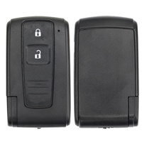 Coque de clé de voiture MS à 2 boutons pour Toyota Prius 2004-2009, remplacement de la coque de clé intelligente, télécommande de véhicule, coque de clé vierge