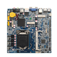 Placa Base Industrial Compacta Mini ITX de 12cm x 17cm Compatible con Procesador Intel con Puertos HDMI, DP y USB para Juegos, Negocios, Oficina e IPC