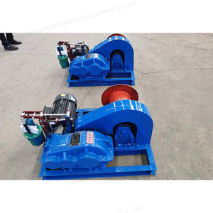 Máy tời điện mini 0.5 tấn 1 tấn 2 tấn, cần cẩu điện nhỏ, tời thủy lực diesel hai trống - Product Image 2