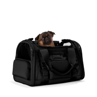 Sac de transport pour petits chiens et chats avec logo personnalisé approuvé, en néoprène respirant, pliable, sac de voyage pour animaux de compagnie