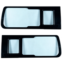 Vitre arrière pour Caravan Urvan NV350 E26 2012+ 1419X561MM, vitre latérale de porte coulissante avant 1230*561 MM
