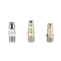 Nouveau 1/4 pouces NPT raccords de tuyau d'air à dégagement rapide connecteur de coupleur de pneu solide pour l'état masculin américain-nouveau
