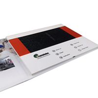 Brochure vidéo 7,0 pouces avec capteur de mouvement, prix direct fabricant, pour l'approvisionnement de l'industrie événementielle