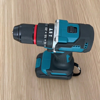 Perceuse à batterie au lithium 21V, perceuse électrique sans balais industrielle, couple élevé 40Nm, perceuse sans fil avec deux batteries