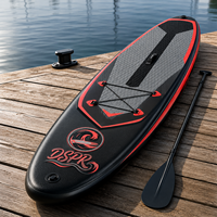 Planche à pagaie gonflable portable et écologique pour les amateurs de yoga, planche SUP extra large et stable avec pont souple et bonne adhérence
