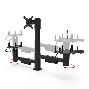 Soportes de Montaje Ajustables para Punto de Venta, Soporte Giratorio para un Solo Monitor, Rotación de 360 Grados, Soporte de Montaje para Punto de Venta - Product Image 2
