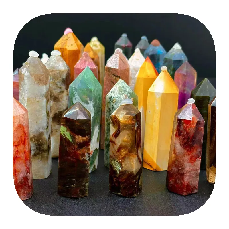 Wholesale Price Energy healing Crystal Wand Tower Point With best quality