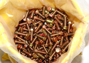 Perno de Brida <span class=keywords><strong>M8</strong></span>-1.25*16, Zinc <span class=keywords><strong>Verde</strong></span>, DIN6921 JIS B1189, Grado 8.8 - Product Image 4