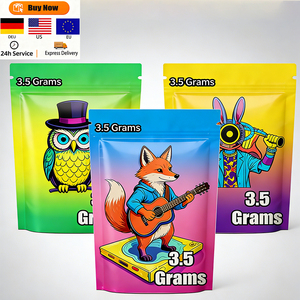 Bolsas Personalizadas Mate de Grado Alimenticio, Resistentes al Calor, a Prueba de Olores, Duraderas, con Cierre de Cremallera para Niños, con Logotipo Personalizado (Película de Poliéster) - Product Image 1