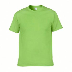 Ensemble de T-shirts Unisexe en Coton Biologique 100% Lavé, Coupe Slim, Grammage Lourd 200 Grammes, Direct Usine - Product Image 3