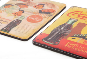 Imán de nevera moderno vintage de hojalata YY, diseño tradicional rectangular, pegatinas magnéticas duraderas - Product Image 4