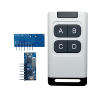 Clone universel 433.92 MHz duplicateur de télécommande silicone 868 MHz Code d'apprentissage Smart Home RF porte-clés à distance pour porte de garage