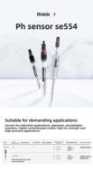 Sonde de pH en verre Knick Online, électrode de pH-mètre SE 554, Chine