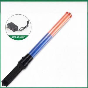 54 cm brandweer- en verkeersstaf met LED-verlichting, hoge helderheid, oplaadbaar model - Product Image 3