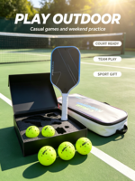 Raquette de pickleball en tissu carbone thermoformé, nouvelle technologie de base en carbone, approuvée PA aux États-Unis, pour une puissance accrue et une meilleure sensation, vente en gros