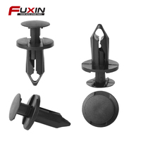 5 Clips de fixation de voiture, Clips mixtes, rivets pour Automobile, pour panneau de porte, pare-choc, en plastique, Clip de fixation