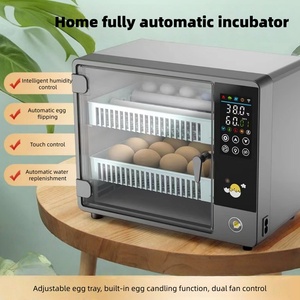 Incubateur automatique pour 24 œufs avec ovoscope intégré, double alimentation, écran tactile, haute productivité pour œufs de poulet, de canard et <span class=keywords><strong>d</strong></span>'oie - Product Image 2