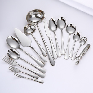 Juego de Cubiertos de Acero Inoxidable Hongjunya, 72 Piezas, Cuchillo, Tenedor, Cuchara, Caja de Regalo, Acabado Pulido Espejo, Uso Comercial - Product Image 3