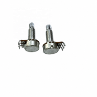 Potentiomètre de guitare A500K de haute qualité à axe long 23F, potentiomètres à courbe audio fine pour le contrôle du volume et du tonalité des guitares électriques et basses