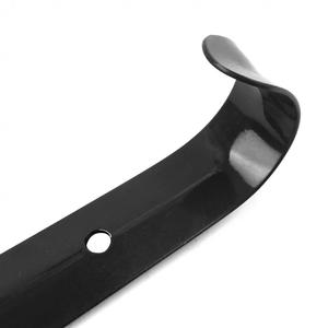 Klaxon de chaussure spécial hôtel vente en gros usine klaxon de chaussure robuste et durable long 80cm klaxon de chaussure durable en acier inoxydable noir - Product Image 2