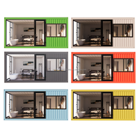 Villa préfabriquée de luxe en acier léger avec design 3D, maison modulaire préfabriquée, maison conteneur préfabriquée, villas préfabriquées à vendre