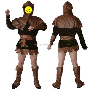 Costume da <span class=keywords><strong>Robin</strong></span> Hood per Adulti, Travestimento per Feste e Carnevale, Costume di Fantasia Ispirato a TV e Film MAB-113 - Product Image 3