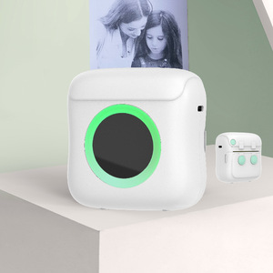 Xách tay mini nhiệt <span class=keywords><strong>Sticker</strong></span> Pocket máy in sản xuất nhãn nhà làm việc tổ chức cho trẻ em 14 cuộn giấy trong kho - Product Image 4