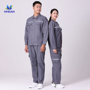 Veste de travail de qualité pour <span class=keywords><strong>homme</strong></span>, uniforme de chantier, ingénieur, polyester + coton, antistatique, respirante, durable, unisexe - Product Image 2