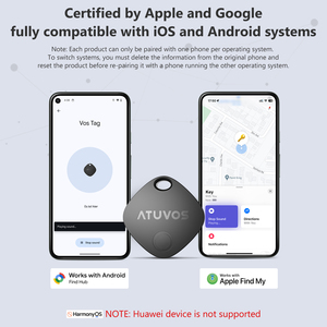 Dispositivo de Rastreo <span class=keywords><strong>ATUVOS</strong></span>, Teléfono para Niños, Rastreador GPS, Etiqueta de Seguimiento de Activos, Bajo Precio, Compatible con Android e iPhone, Localizador - Product Image 4