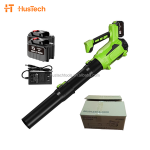 Souffleur-aspirateur sans fil à batterie lithium 3-en-1 avec moteur sans balais et sac de grande capacité pour feuilles, herbe et débris - Product Image 2