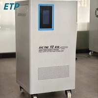 Stabilisateur de tension SVC en cuivre 3 pôles, modèle TNS 50 kVA 380 V, régulateur de tension automatique, protection contre les surtensions, alimentation industrielle