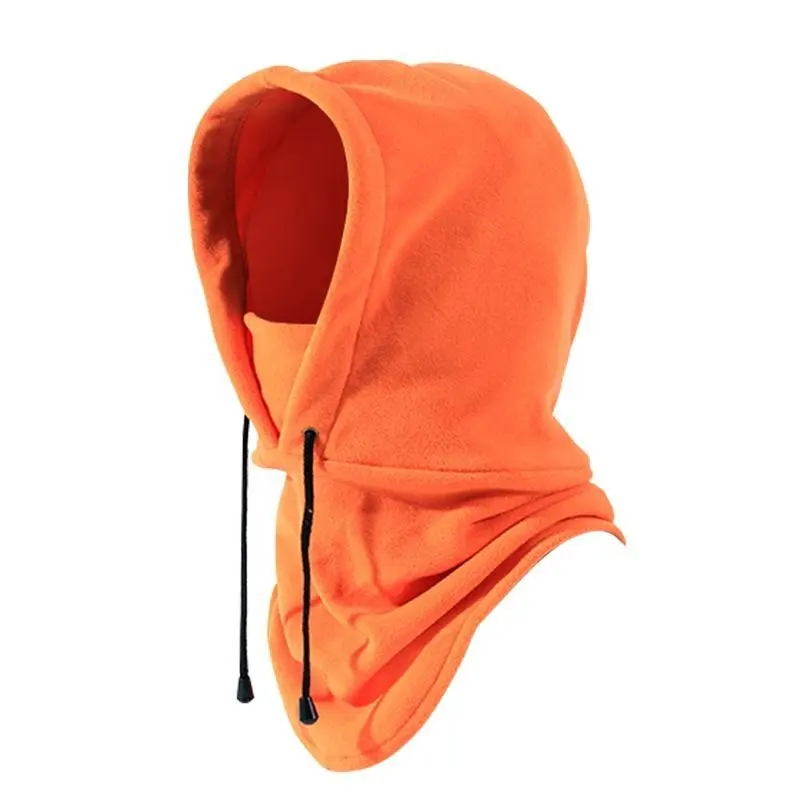 Unisex Outdoor Cheap Women Fleece Balaclava Hat Polyester Wind Proof Custom Fleece Ski Mask