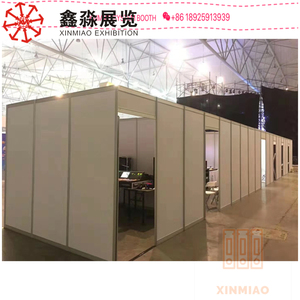 Khung nhôm phân vùng phòng tạm thời, chi phí thấp tùy chỉnh kim loại mô-đun vỏ sơ đồ phân vùng tường - Product Image 3