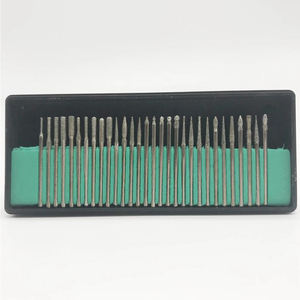 Strumenti abrasivi laboratorio dentale 30 pz frese diamantate Kit - Product Image 4