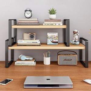 Passing On The Kingdom <b>Desktop</b> Bookshelf 3630 Simple Multifunction Office Organizer Standing Type Rectangle <b>Shelf</b> - Product Image 3