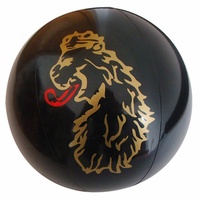 Ballon de plage gonflable en PVC coloré avec logo personnalisé en gros