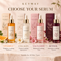 Ensemble de sérums à la vitamine C, au collagène, à la niacinamide et au rétinol, éclaircissant, raffermissant, lissant, pour tous types de peaux, fabricant OEM ODM en marque privée