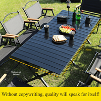 Fabricant de tables pliantes d'extérieur, table pliante en acier au carbone, chaise Kermit, mobilier de camping pliable en métal