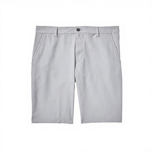 กางเกงขาสั้นผู้ชายผ้าโพลีเอสเตอร์ทอแบบลำลองสำหรับฤดูร้อน เนื้อผ้าบางเบา สีเขียวมิ้นท์ ให้ความรู้สึกเย็นสบาย ระบายอากาศได้ดี เป็นมิตรต่อสิ่งแวดล้อม แห้งเร็ว - Product Image 3