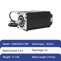 Motor Stepper Loop Tertutup 220V Nema42 20n. M Murah Driver Motor Stepper 3 Fase DL2260 Motor Servo Nema 42 20Nm