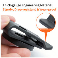 Porte-outil magnétique Super Strong Tool Holster Magnet Belt Clip Néodyme Magnet Leather Sleeve for Screws/Hammers/Sockets