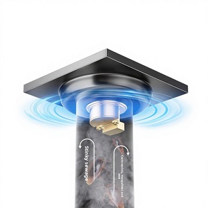 Siphon de sol de salle de bain en acier inoxydable 304 OEM, à haut débit et étanchéité à l'eau, pour hôtels et usage double (lavage) |   Accessoires de salle de bain - Product Image 3