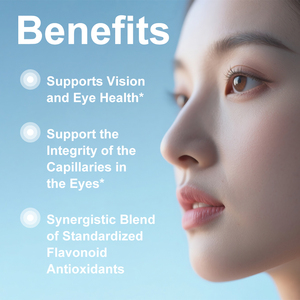 Suplemen antioksidan alami kapsul ekstrak <span class=keywords><strong>Bilberry</strong></span> & Blueberry organik dipanen untuk dewasa dukungan saraf kognitif - Product Image 2