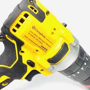 Taladro percutor inalámbrico de litio de alta potencia de 20 V, tipo 99, amarillo, recargable, sin escobillas, con destornillador de 13 mm - Product Image 5