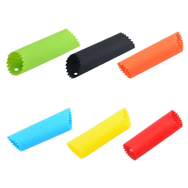 Best Selling Product Colorful Silicone Garlic peeling tool Manually pounding garlic press Garlic for kitchen accessories